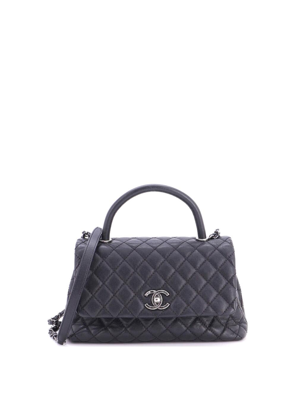 Chanel Coco Top Handle Bag Quilted #282001C49B